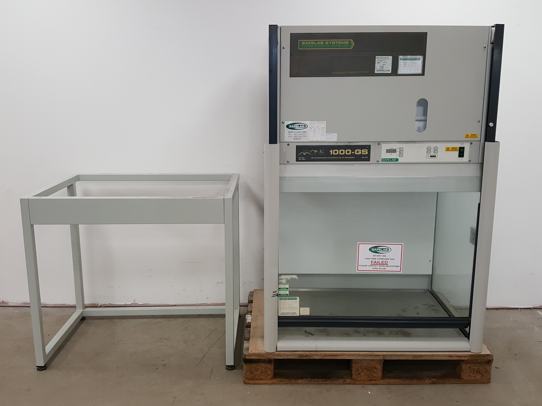 Image of Safelab Systems Flow Cabinet  Model - Airone 1000GS Lab Spares/Repairs