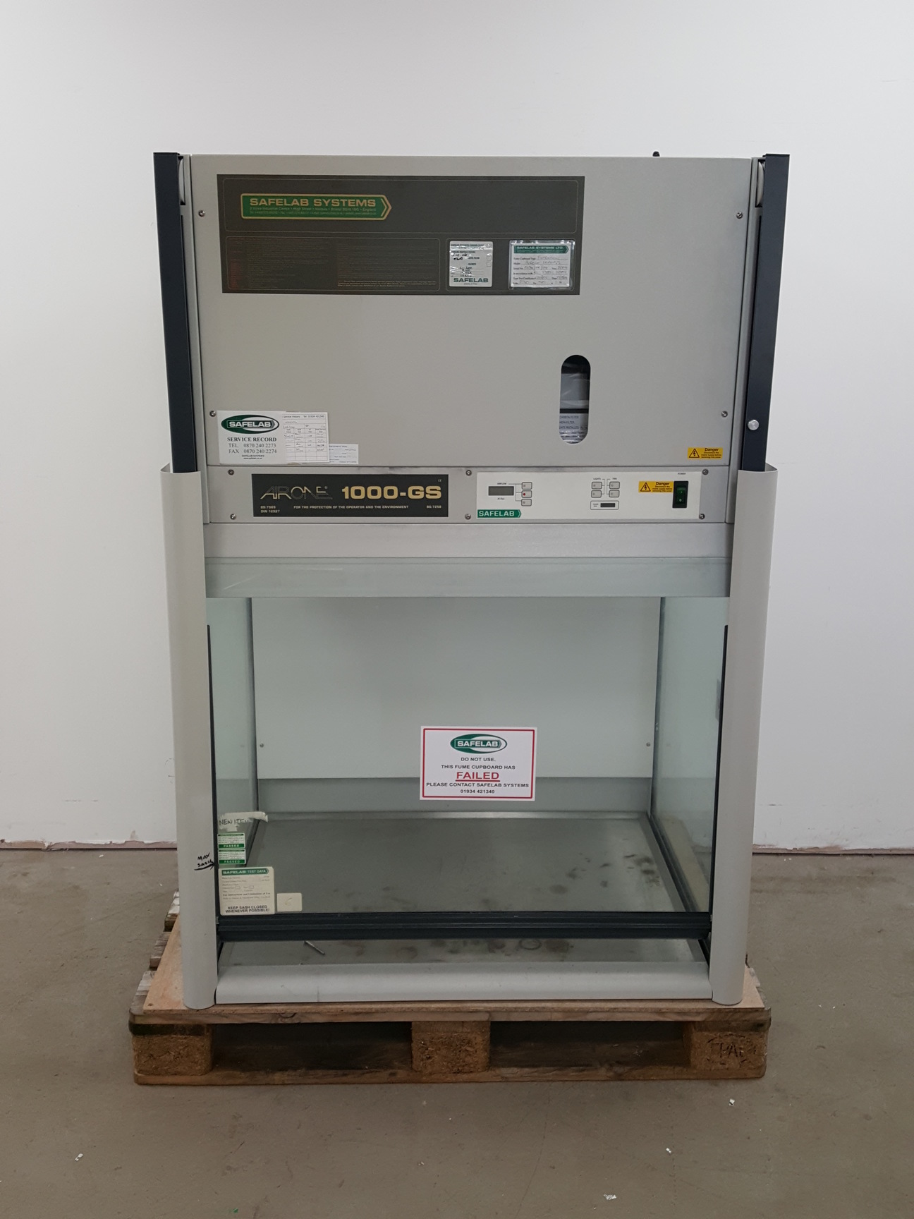 Image of Safelab Systems Flow Cabinet  Model - Airone 1000GS Lab Spares/Repairs