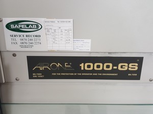 Thumbnail image of Safelab Systems Flow Cabinet  Model - Airone 1000GS Lab Spares/Repairs