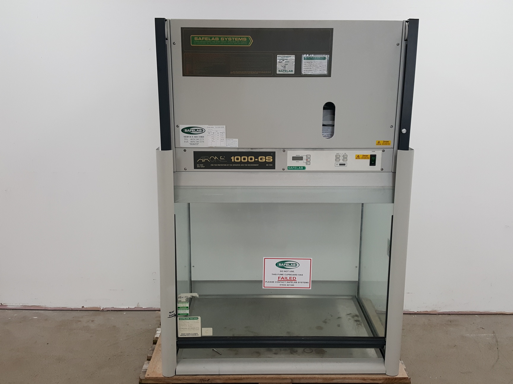 Image of Safelab Systems Flow Cabinet  Model - Airone 1000GS Lab Spares/Repairs