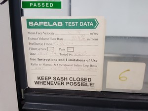 Thumbnail image of Safelab Systems Flow Cabinet  Model - Airone 1000GS Lab Spares/Repairs