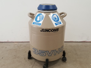 Thumbnail image of Taylor Wharton Jencons 35VHC Liquid Nitrogen Dewar  Part no. 750 RS Lab