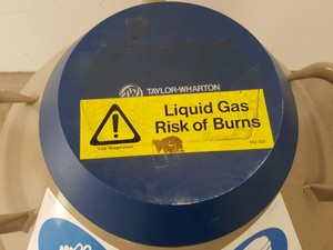Thumbnail image of Taylor Wharton Jencons 35VHC Liquid Nitrogen Dewar  Part no. 750 RS Lab