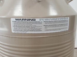 Thumbnail image of Taylor Wharton Jencons 35VHC Liquid Nitrogen Dewar  Part no. 750 RS Lab