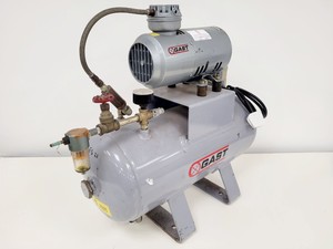 Thumbnail image of Gast Air Compressor  Model - 1HAE-10-P16Y 1HAE-700C-P16Y-1 