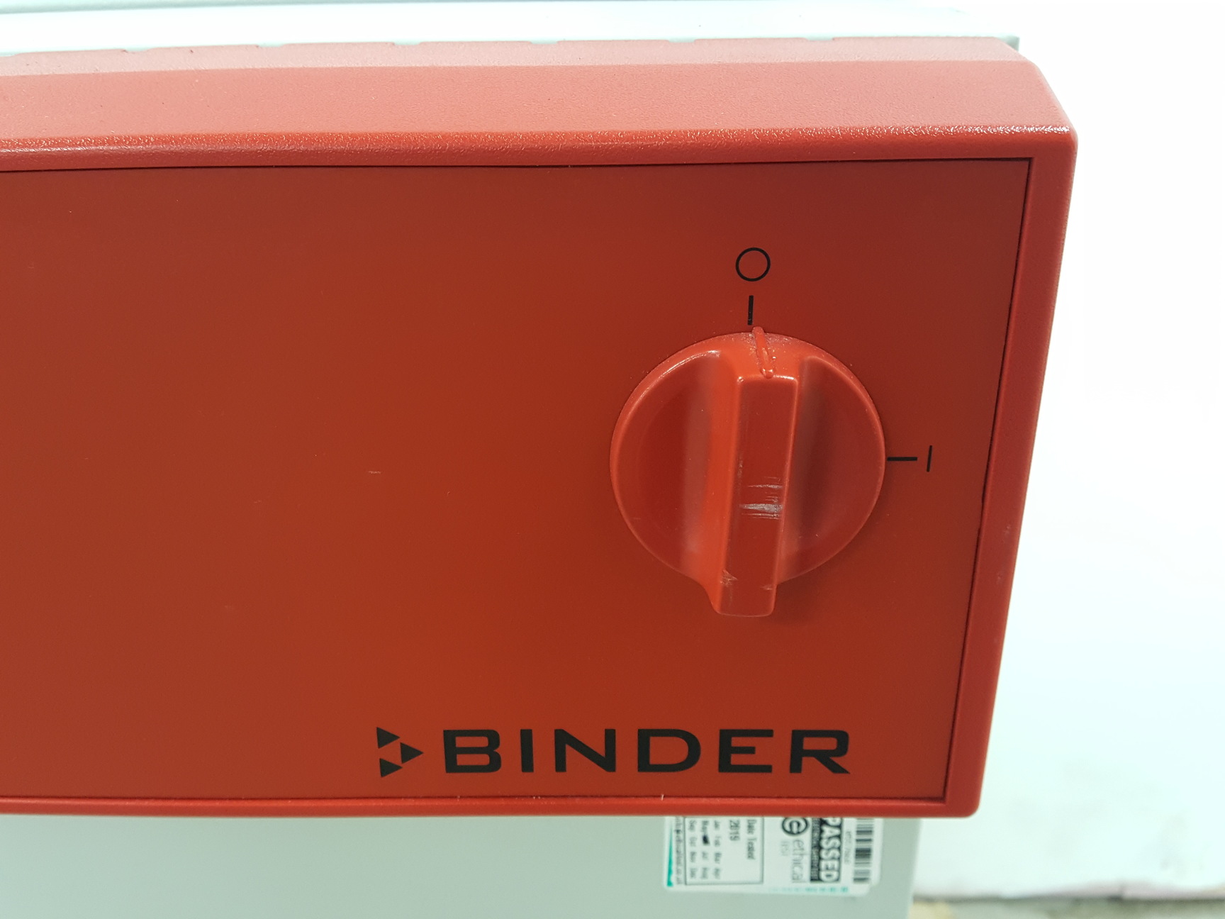 Image of Binder Model IP 20 Laboratory Oven Lab