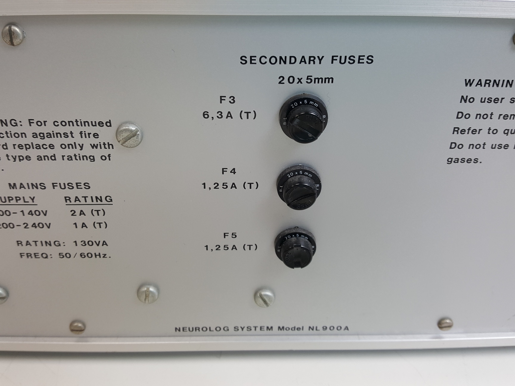 Image of Digimeter Neurolog Modular System NL900A NL102, NL410, NL256, NL125, NL104 NL106
