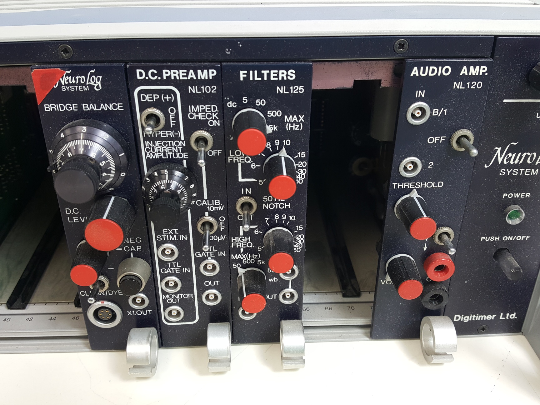 Image of Digimeter Modular Neurolog System  Model - NL900 Lab NL120, NL102, NL125, NL301