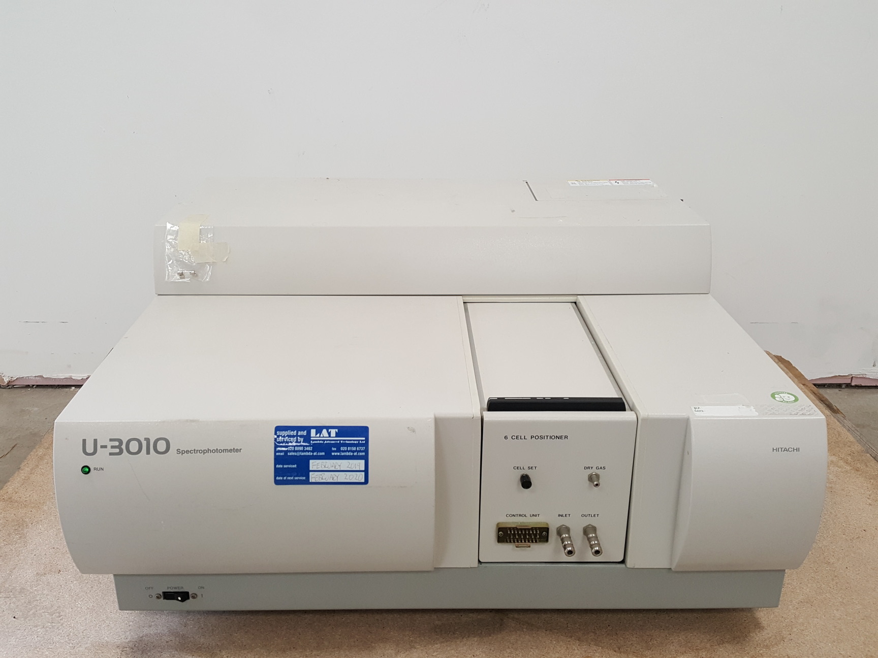 Image of Hitachi UV-VIS Spectrophotometer Model - U-3010 Lab