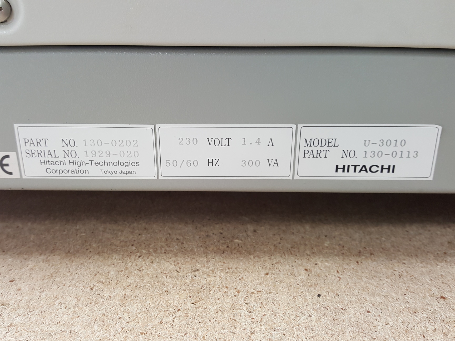 Image of Hitachi UV-VIS Spectrophotometer Model - U-3010 Lab