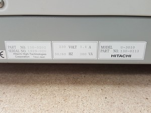 Thumbnail image of Hitachi UV-VIS Spectrophotometer Model - U-3010 Lab