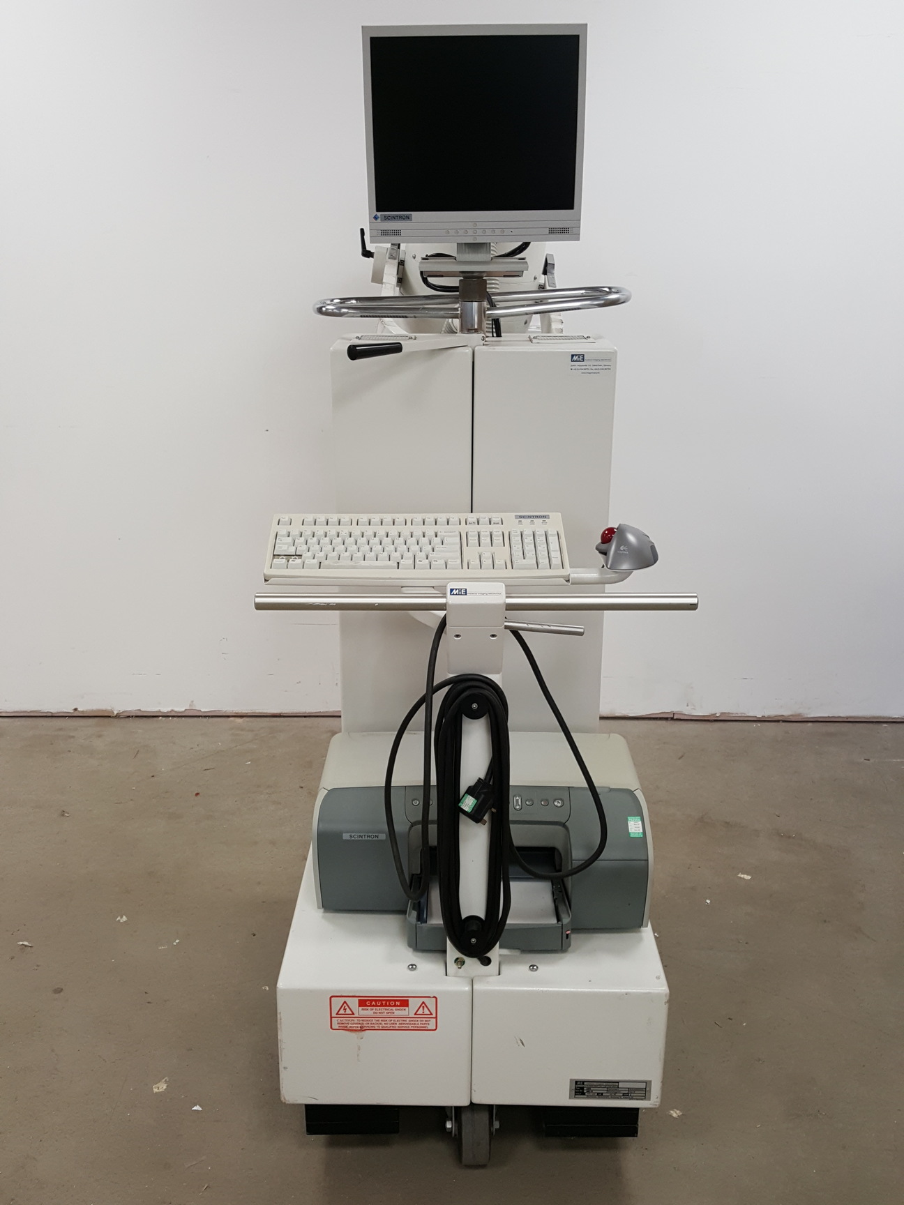 Image of MiE Medical Imaging Electronics Scintron Nuclear Gamma Camera Lab