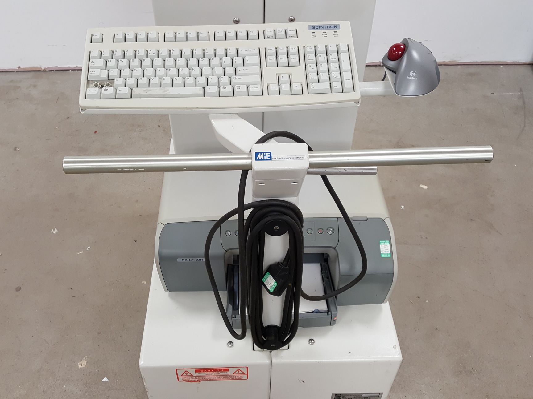 Image of MiE Medical Imaging Electronics Scintron Nuclear Gamma Camera Lab