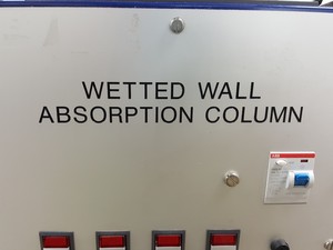 Thumbnail image of Armfield Wetted Wall Absorption Column System  Cat ref. CES-A Lab