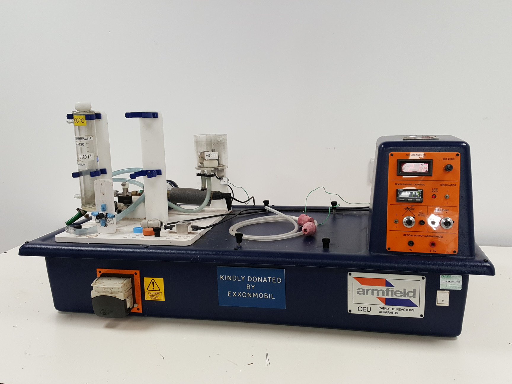 Image of Armfield CEU Catalytic Reactor Apparatus  Cat ref - CEU-A Lab