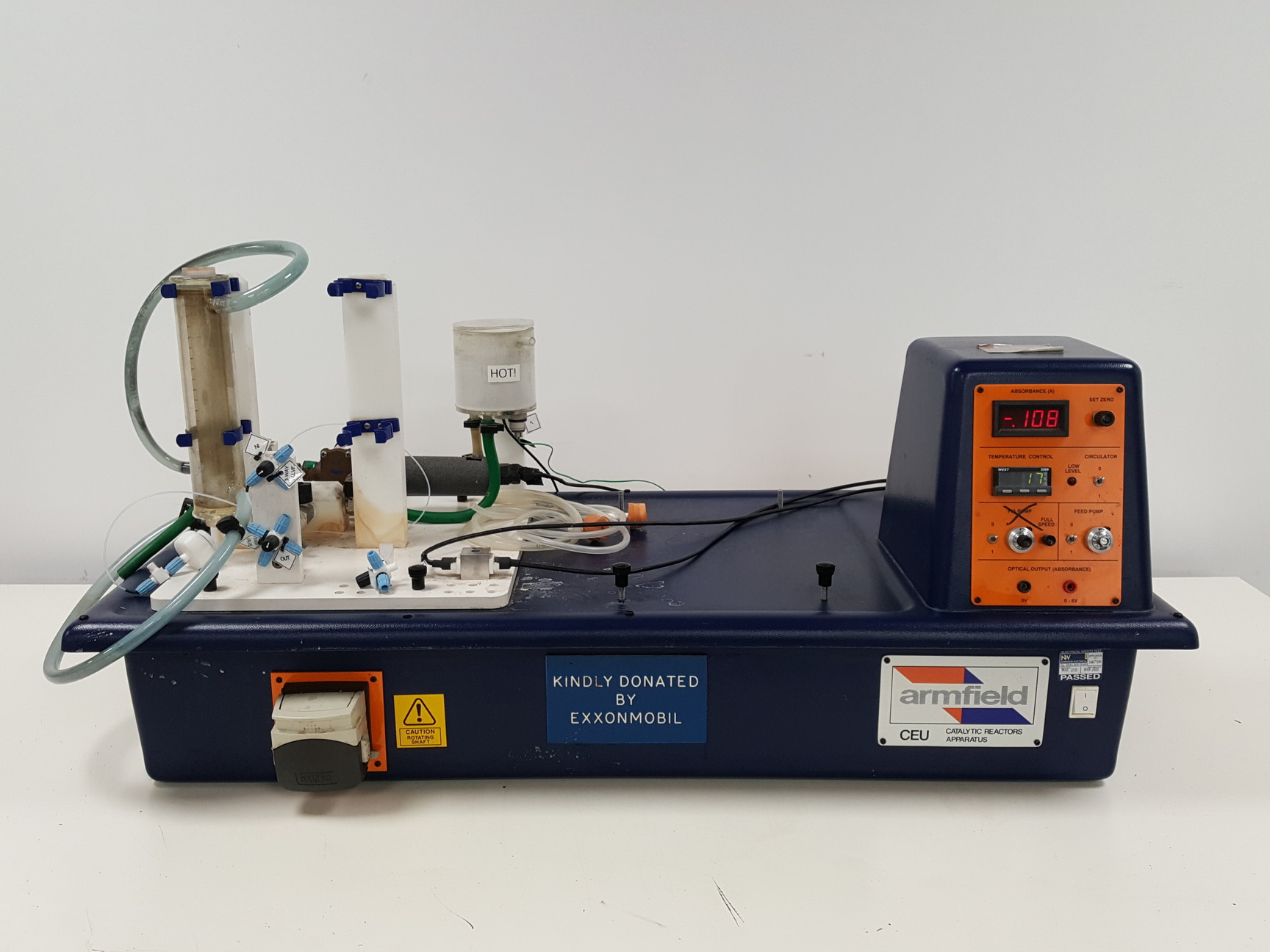 Image of Armfield CEU-A Catalytic Reactor Apparatus Lab