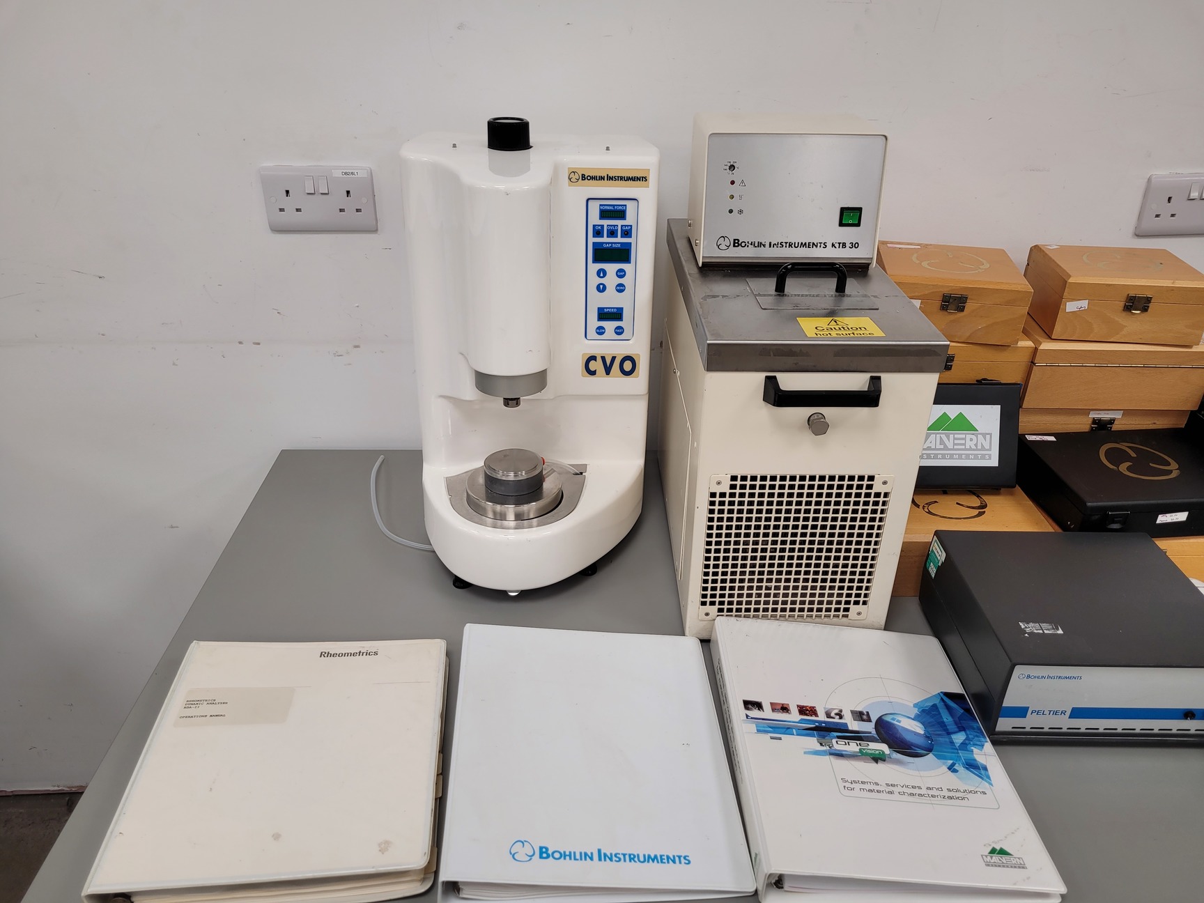 Image of Malvern/Bohlin Instruments Rheometer System CVO-100-901 with Accessories Lab