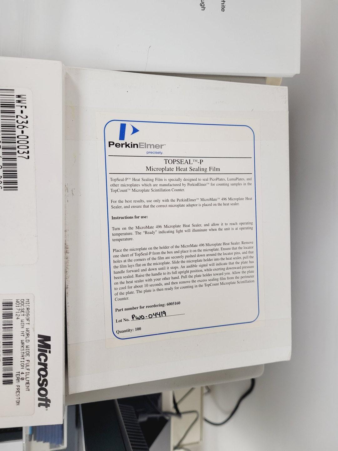 Image of TopCount NXT Microplate Scintillation & Luminescence Counter C990201 Lab