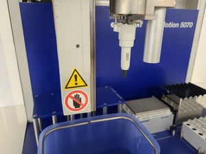 Thumbnail image of Eppendorf epMotion 5070 Automated Pipetting Workstation + Spare Heads Lab
