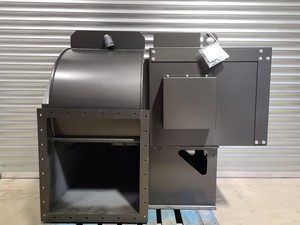 Thumbnail image of Fans & Blowers Ltd 600 BSZ100 Centrifugal Industrial Fan Parker AC30 Marine Lab