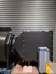 Thumbnail image of Fans & Blowers Ltd 600 BSZ100 Centrifugal Industrial Fan Parker AC30 Marine Lab