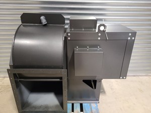 Thumbnail image of Fans & Blowers Ltd 600 BSZ100 Centrifugal Industrial Fan Parker AC30 Marine Lab