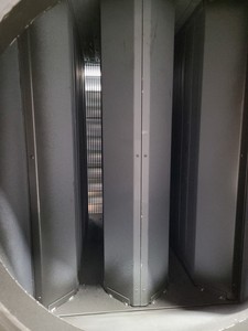 Thumbnail image of Fans & Blowers Ltd 600 BSZ100 Centrifugal Industrial Fan Parker AC30 Marine Lab