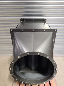 Thumbnail image of Fans & Blowers Ltd 600 BSZ100 Centrifugal Industrial Fan Parker AC30 Marine Lab