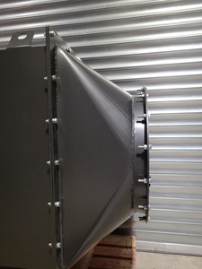 Thumbnail image of Fans & Blowers Ltd 600 BSZ100 Centrifugal Industrial Fan Parker AC30 Marine Lab