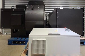 Thumbnail image of Fans & Blowers Ltd 600 BSZ100 Centrifugal Industrial Fan System + Parker AC30