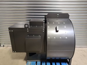 Thumbnail image of Fans & Blowers Ltd 600 BSZ100 Centrifugal Industrial Fan System + Parker AC30