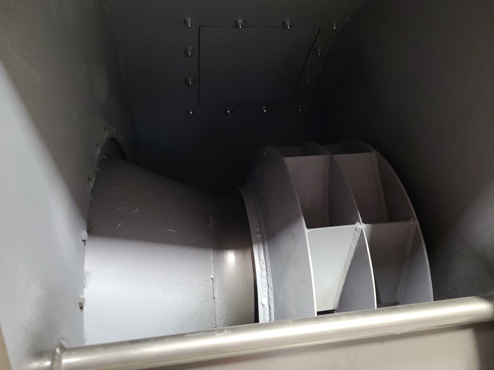 Image of Fans & Blowers Ltd 600 BSZ100 Centrifugal Industrial Fan System + Parker AC30