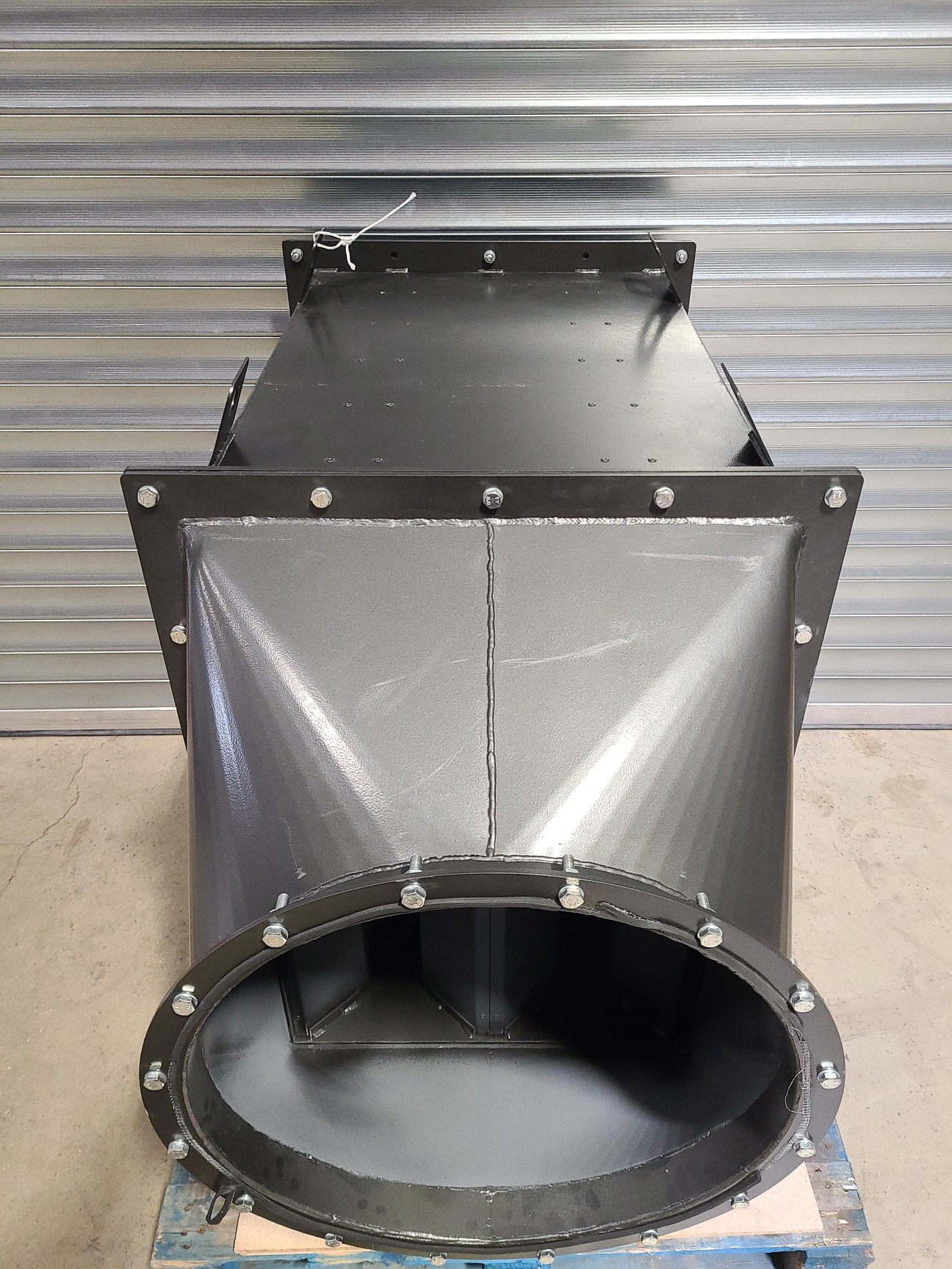 Image of Fans & Blowers Ltd 600 BSZ100 Centrifugal Industrial Fan System + Parker AC30