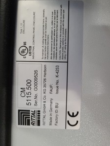 Thumbnail image of Fans & Blowers Ltd 600 BSZ100 Centrifugal Industrial Fan System + Parker AC30