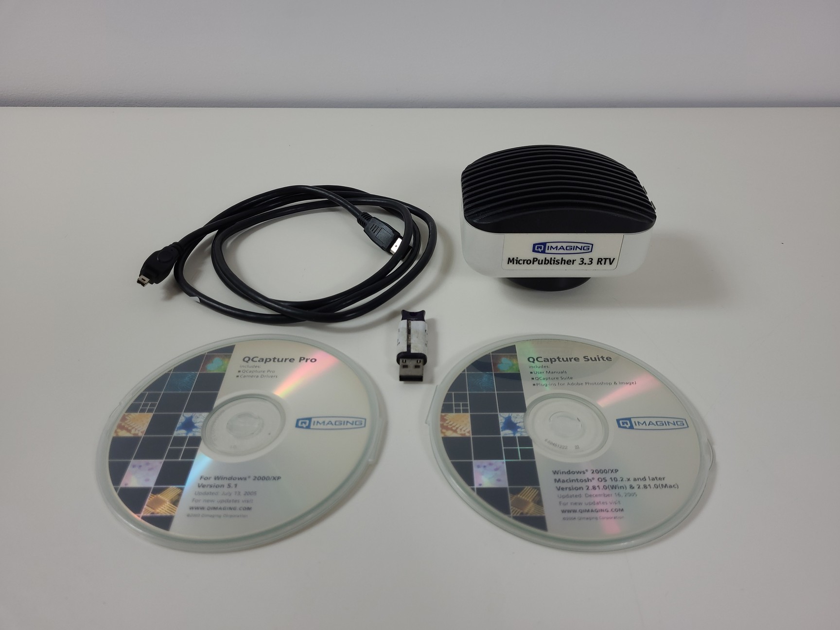 Image of QImaging MicroPublisher 3.3 RTV Colour Microscope Camera Lab