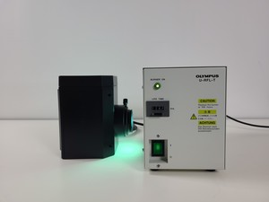 Thumbnail image of Olympus U-RFL-T 200 Power Supply & L-LH100HGAPO Fluorescence Light Source Lab