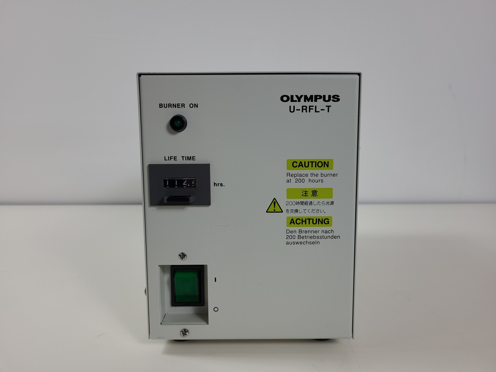 Image of Olympus U-RFL-T 200 Power Supply & L-LH100HGAPO Fluorescence Light Source Lab