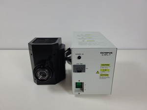 Thumbnail image of Olympus U-RFL-T 200 Power Supply & L-LH100HGAPO Fluorescence Light Source Lab