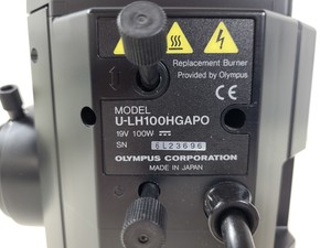 Thumbnail image of Olympus U-RFL-T 200 Power Supply & L-LH100HGAPO Fluorescence Light Source Lab