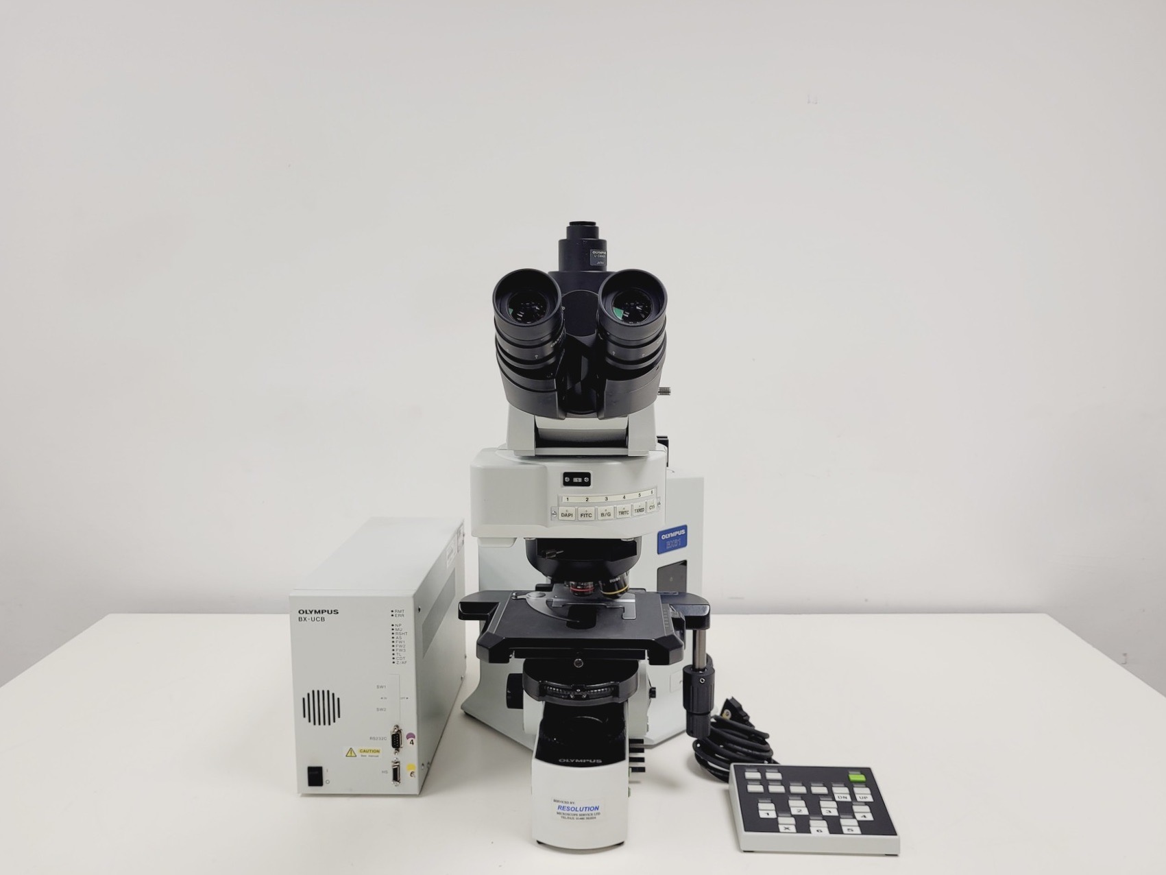 Image of Olympus BX61 Microscope System w/ 1 x Objective UPlanApo 40x/1,00 Lab