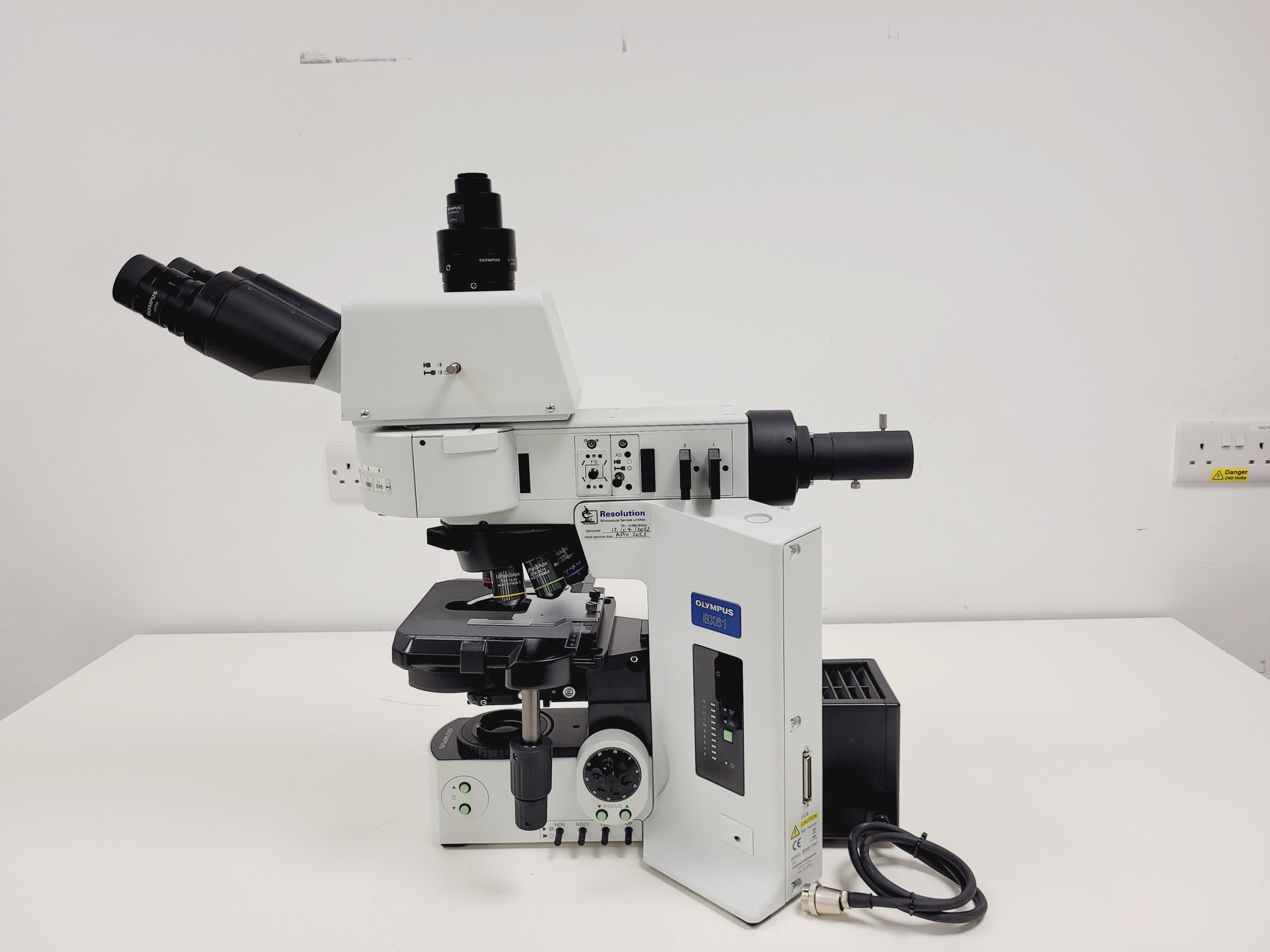 Image of Olympus BX61 Microscope System w/ 1 x Objective UPlanApo 40x/1,00 Lab
