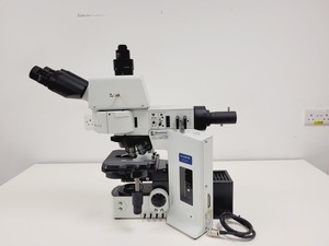 Thumbnail image of Olympus BX61 Microscope System w/ 1 x Objective UPlanApo 40x/1,00 Lab