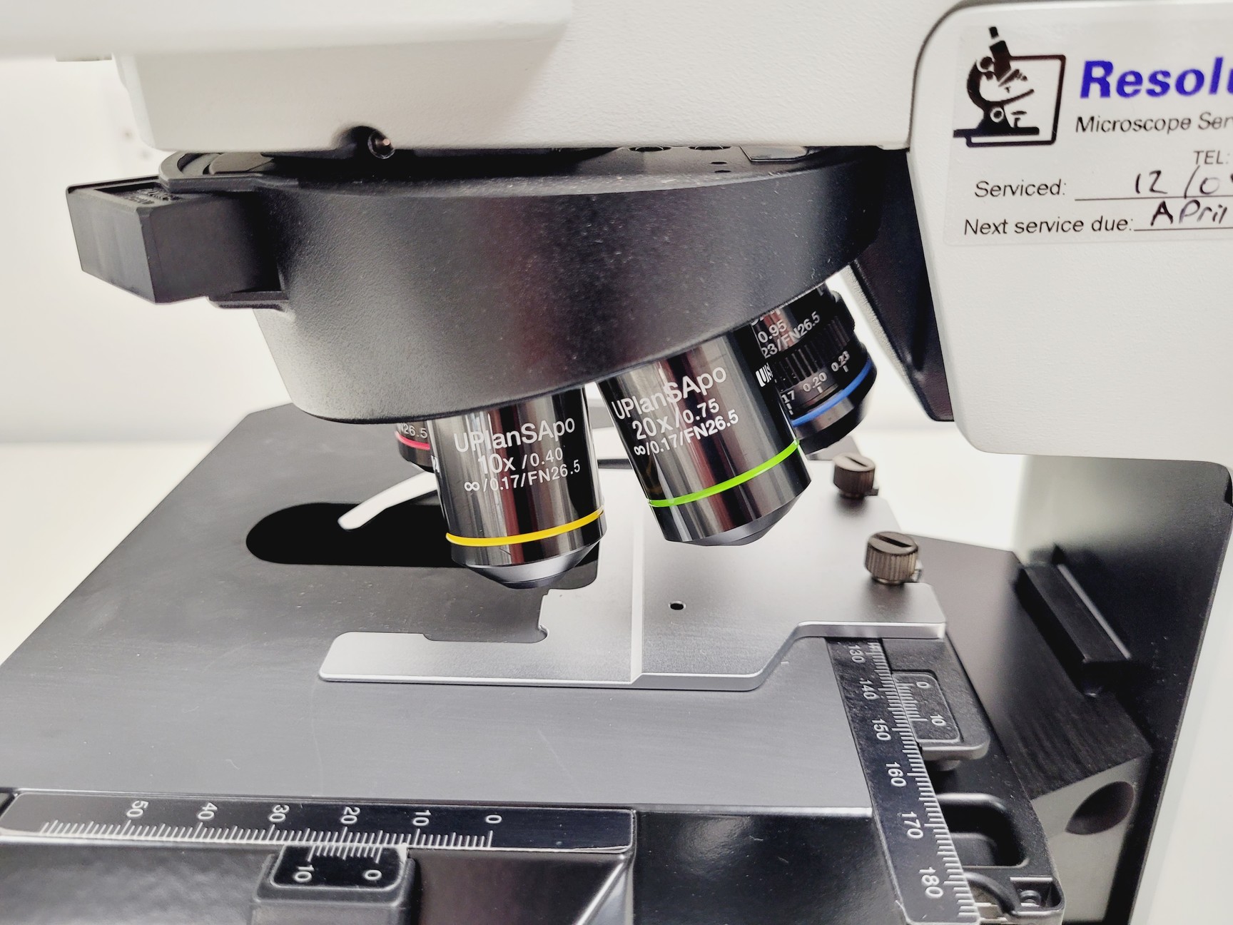 Image of Olympus BX61 Microscope System w/ 1 x Objective UPlanApo 40x/1,00 Lab