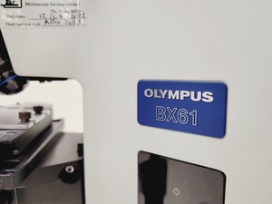 Thumbnail image of Olympus BX61 Microscope System w/ 1 x Objective UPlanApo 40x/1,00 Lab