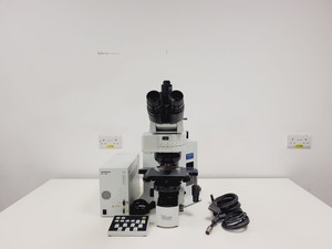 Thumbnail image of Olympus BX61 Microscope System w/ 1 x Objective UPlanApo 40x/1,00 Lab