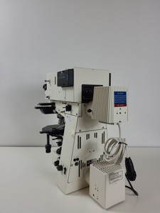 Thumbnail image of Zeiss Axiophot Microscope w/ 5 x Zeiss Plan-NEOFLUAR Objectives Lab