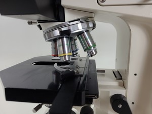 Thumbnail image of Zeiss Axiophot Microscope w/ 5 x Zeiss Plan-NEOFLUAR Objectives Lab