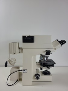 Thumbnail image of Zeiss Axiophot Microscope w/ 5 x Zeiss Plan-NEOFLUAR Objectives Lab