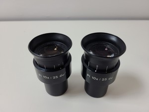 Thumbnail image of Zeiss Axiophot Microscope w/ 5 x Zeiss Plan-NEOFLUAR Objectives Lab