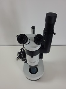 Thumbnail image of Wild Heerbrugg MD Laboratory Stereo Microscope Lab 404891 Phototube 304490